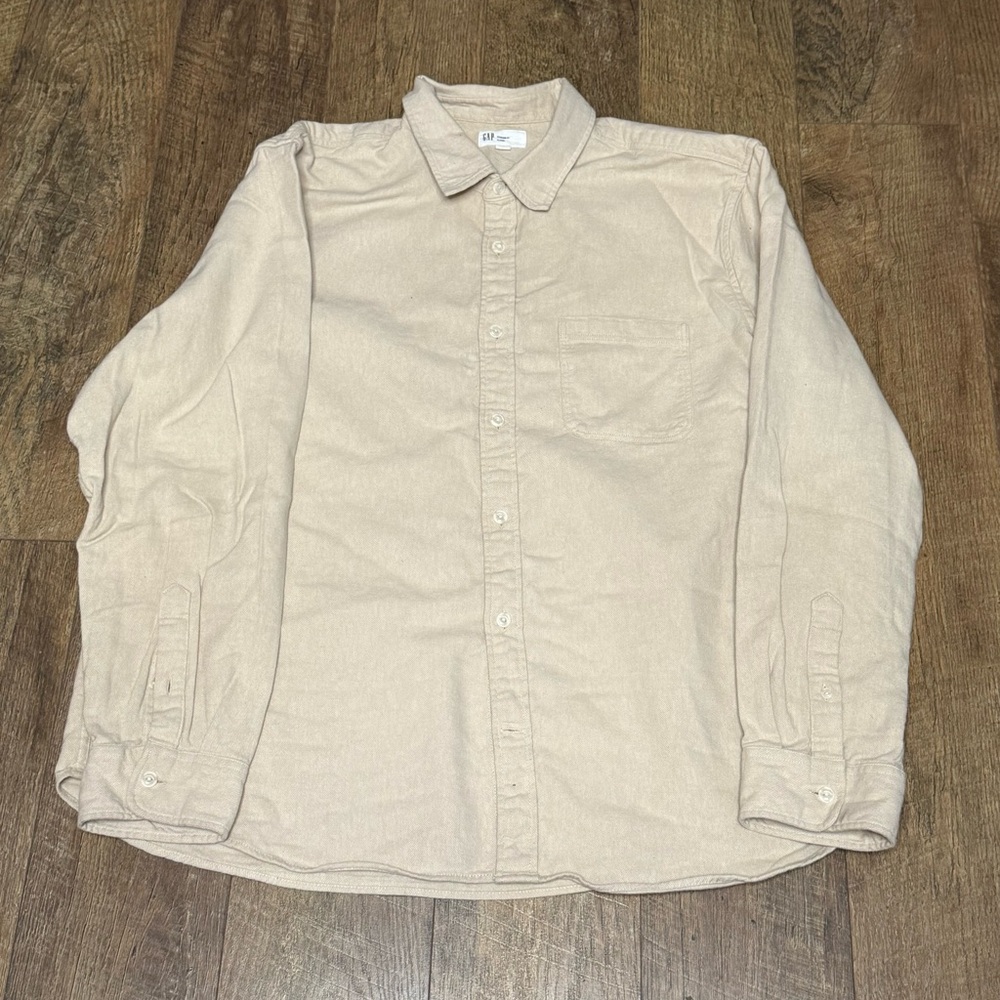 Men's Beige Shirt